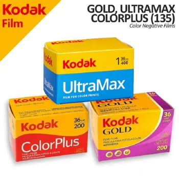 KODAK ColorPlus 200 /UltraMax 400/Oro 200 Stampa a colori Pellicola da 35 mm 36 Esposizione per rotolo Adatto per fotocamera M35 / M38 /H35 2025 anno5
