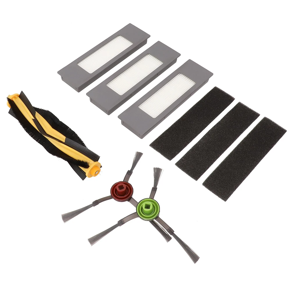 Kit Filtro Spazzola Laterale Principale Per Yeedi Vac 2 Pro/Vac 2 / Vac Hybrid/Vac Max/Vac Station Aspirapolvere Accessori Sostituibili