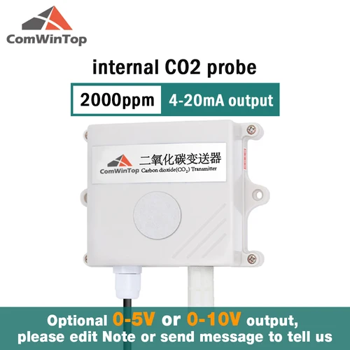 농업용 온실 고정밀 이산화탄소 센서, 산업용 RS485 CO2 송신기 4