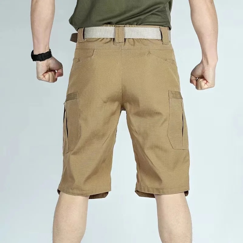 Men M-6XL Ripstop Outdoor Cargo Tactical Shorts Summer Waterproof Urban Trekking Camping Hiking Climbing