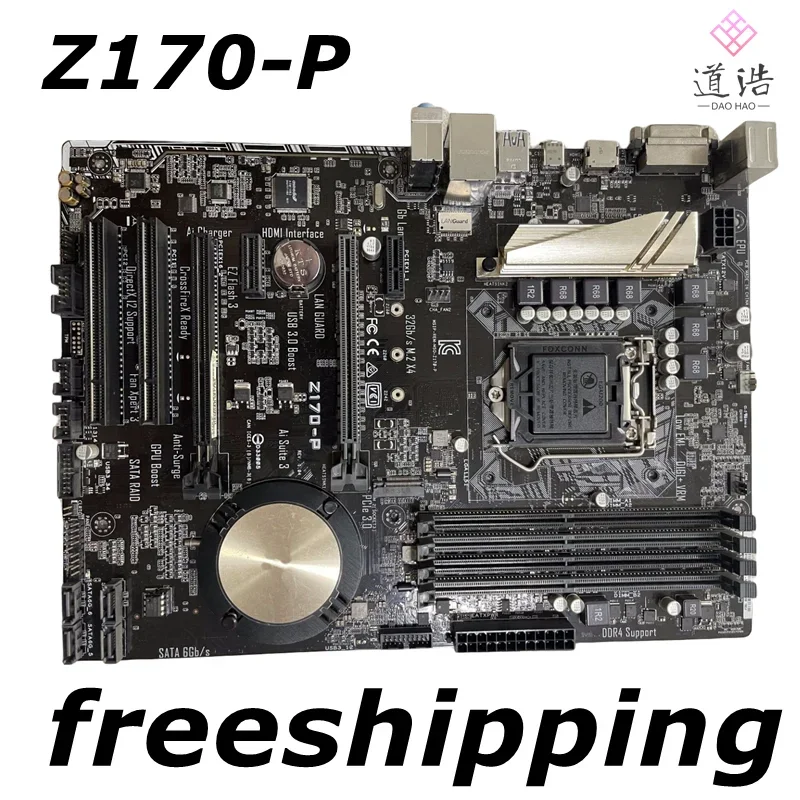 For Z170-P Motherboard 64GB LGA 1151 DDR4 ATX Z170 Mainboard 4 For Z170-P Motherboard 64GB LGA 1151 DDR4 ATX Z170 Mainboard - Image 2
