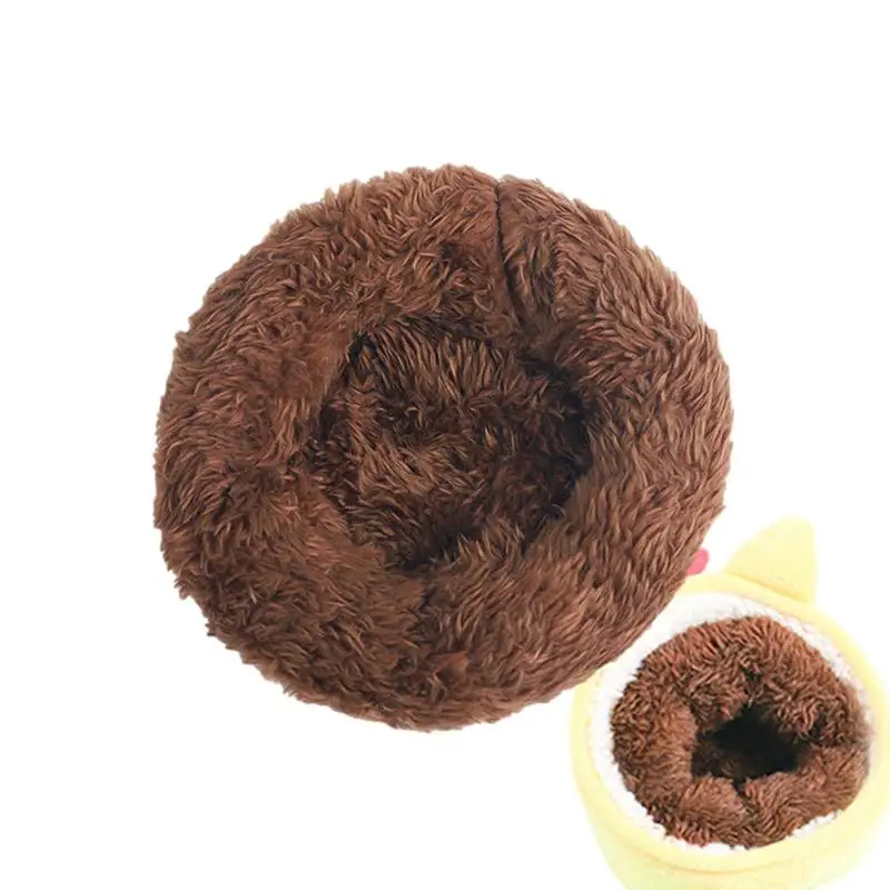 Parrot Warm Nest - Coconuts Shell Mat, Cozy Bird Hammock | Soft
