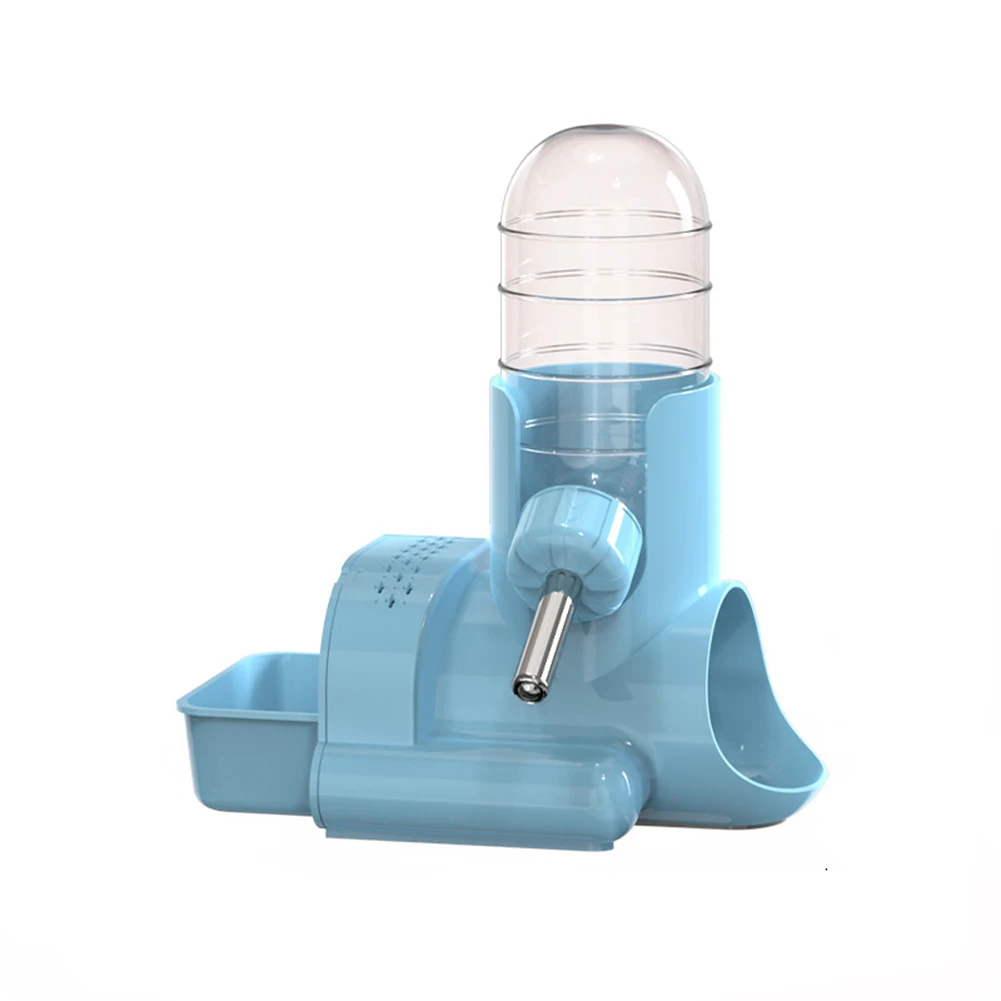 Hamster Drinking Feeder Shelter Cage House Water Bowl Tableware 3 In1 Water Leakage Rabbit Bottle