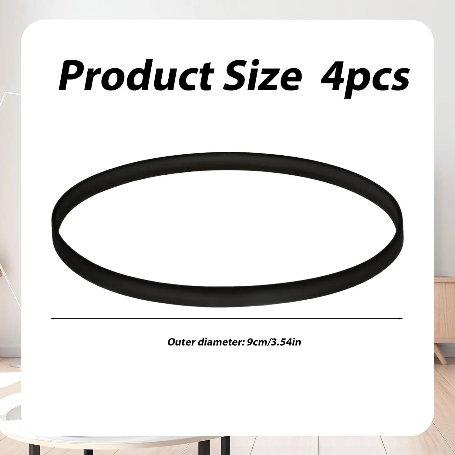 4pcs Silicone Sealing Ring Gaskets Seal Accessories Leak-Proof Water Bottle Lid O Ring Seal