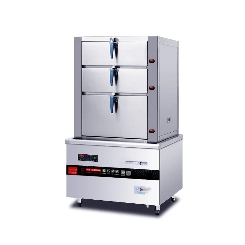 

Commercial Electric Gas Seafood Food Steaming Steamers Cabinet Cooker Machine For Food Gas Food Steamer