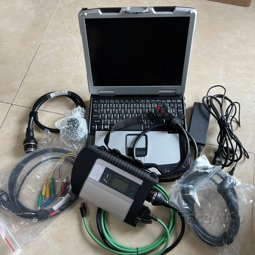 

mb star c4 HDD v2021.12 newest software with laptop CF-30 Tablet full set diagnose for Mecedes cars and trucks scanner