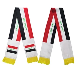 Stylish Iraq Turban Headwear for Men and Women Scarf Stole Iraq Flags Print Fashionable Headwear for Iraq