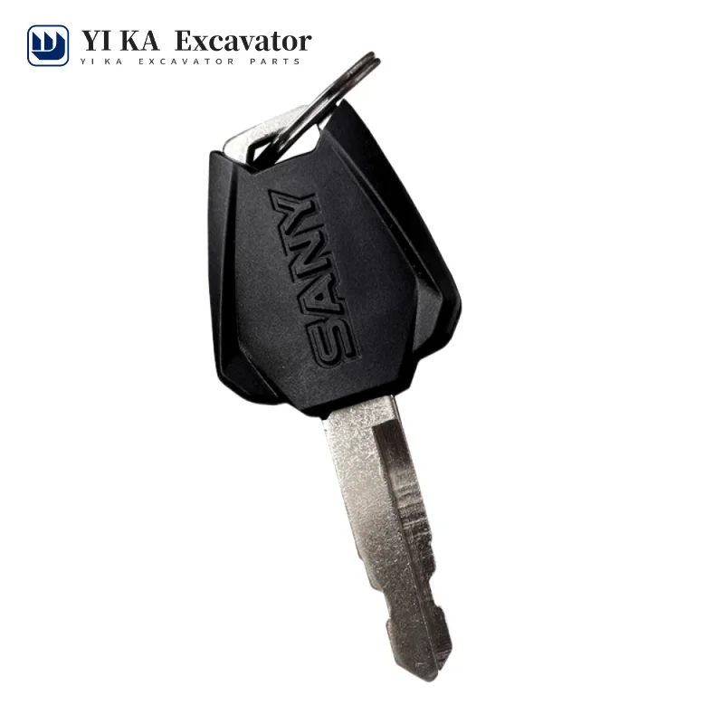 For Sany excavator key lock new universal 55 60 75 excavator cab key accessories complete original