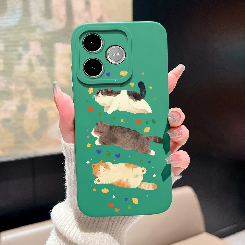 Candy Color Floral Durable Anti-Drop Simple Bumper Case