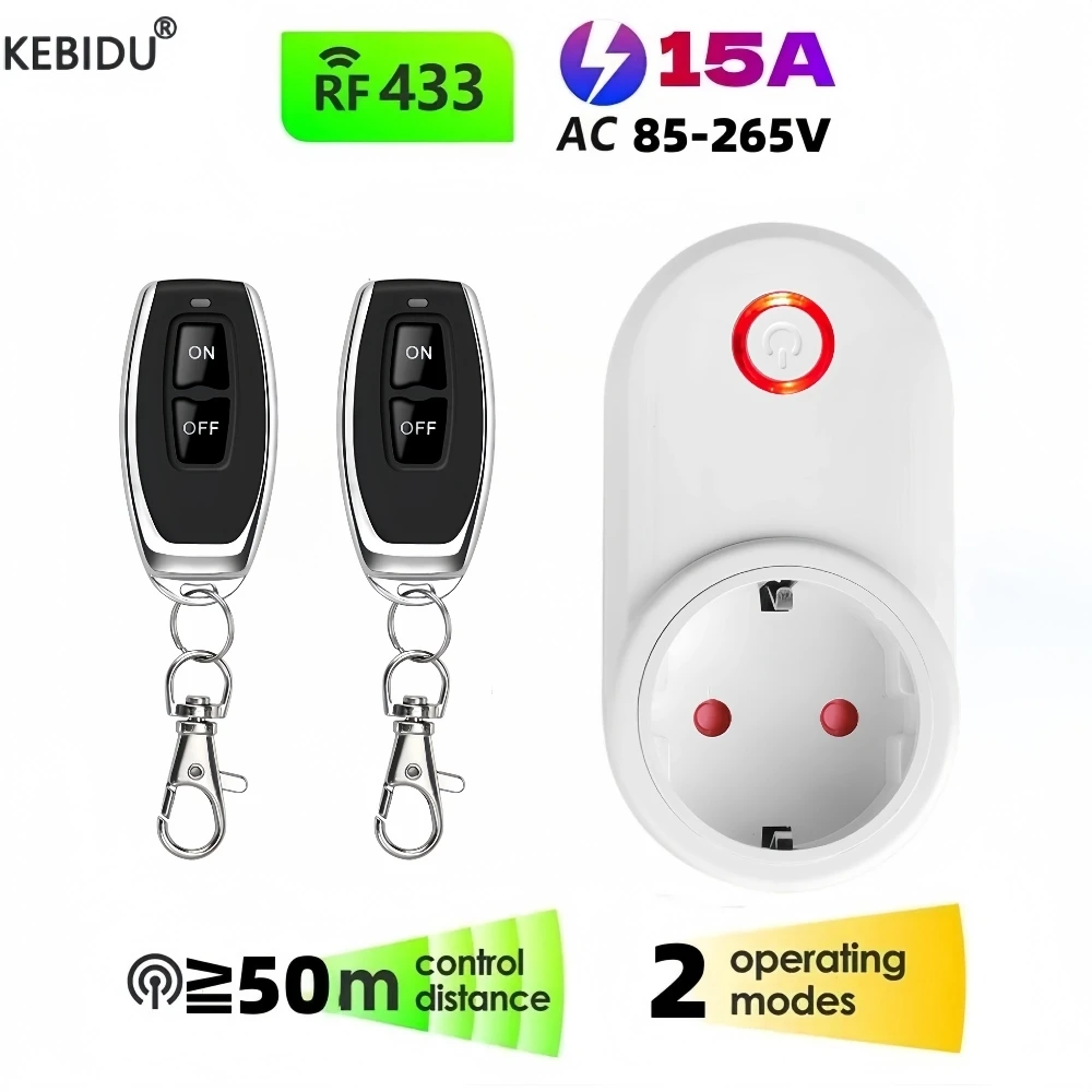 433Mhz Wireless Smart Remote Control Switch