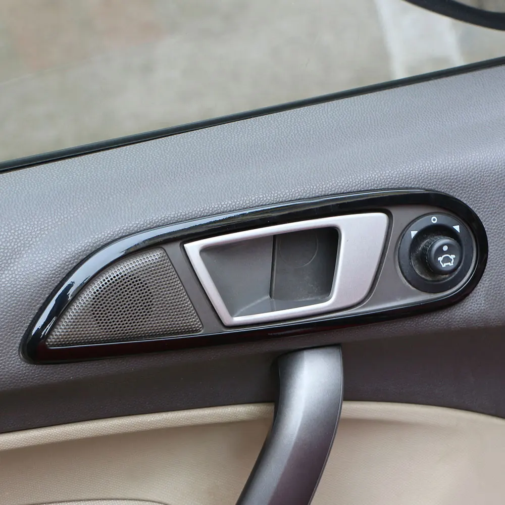 Dreamseek Coprimaniglie Cromate Per Ford Ecosport (2013-22) E Fiesta (2009-16): Set 8 Pezzi, Senza Foro Smart