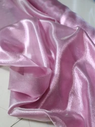 Radiant Golden Silk - Blend Reflective Stage Wear Fabric - 3M (Crystal powder)