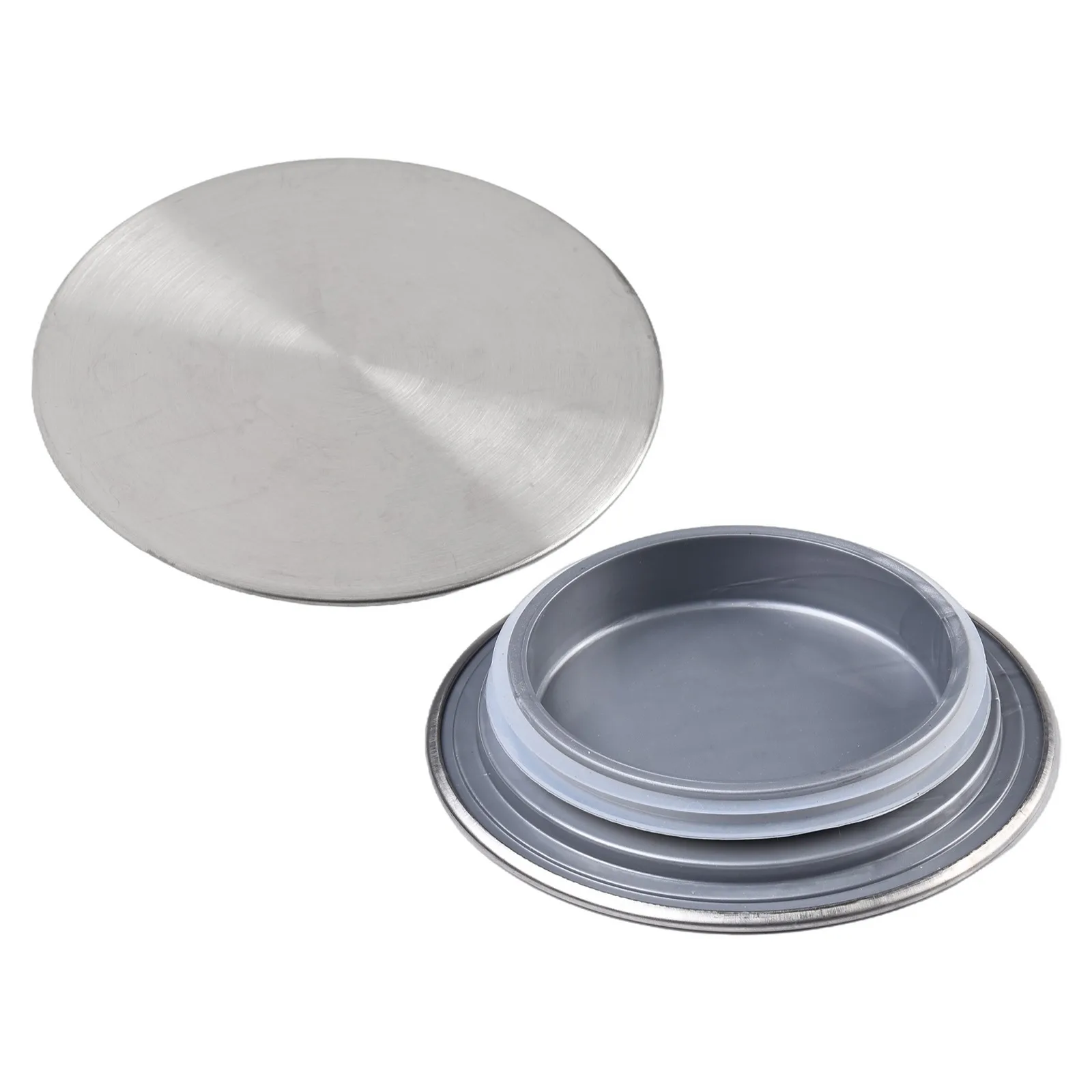 Sink Drain Cover Stainless Steel Kitchen Drain Seal Cover Sink Accessory 110/140mm Drainer Seal Stopper Drainage Tank