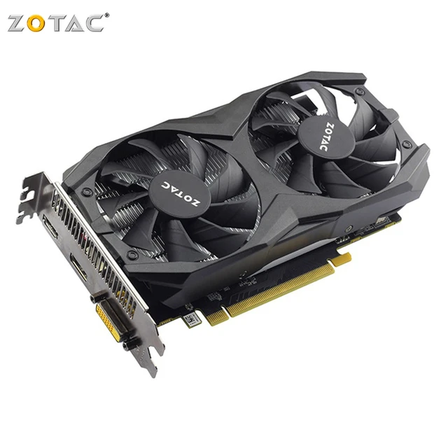 Zotacビデオカード,オリジナルのGTX1050-2GB gddr5グラフィックカード ...