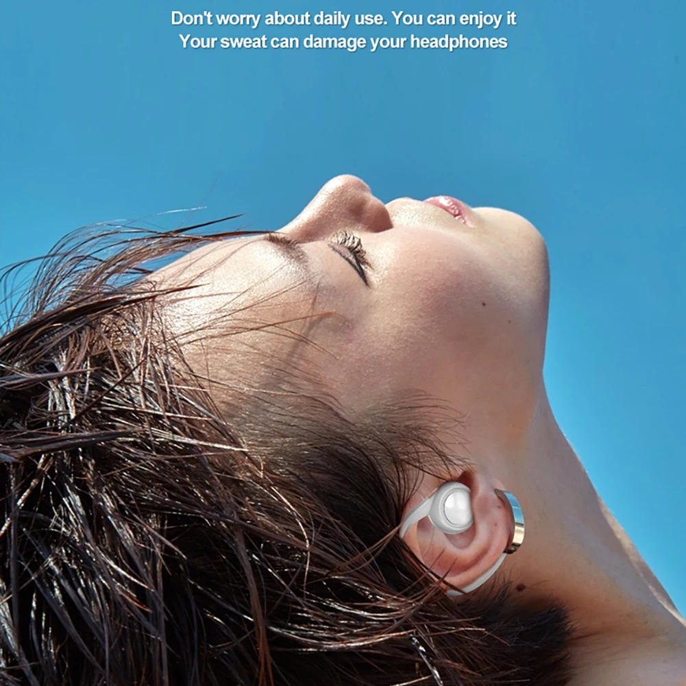 T10 Wireless Headset Noise Canceling Waterproof Earphones LED Lighting Stereo HIFI Single Headphone For Phones Laptop Tablet