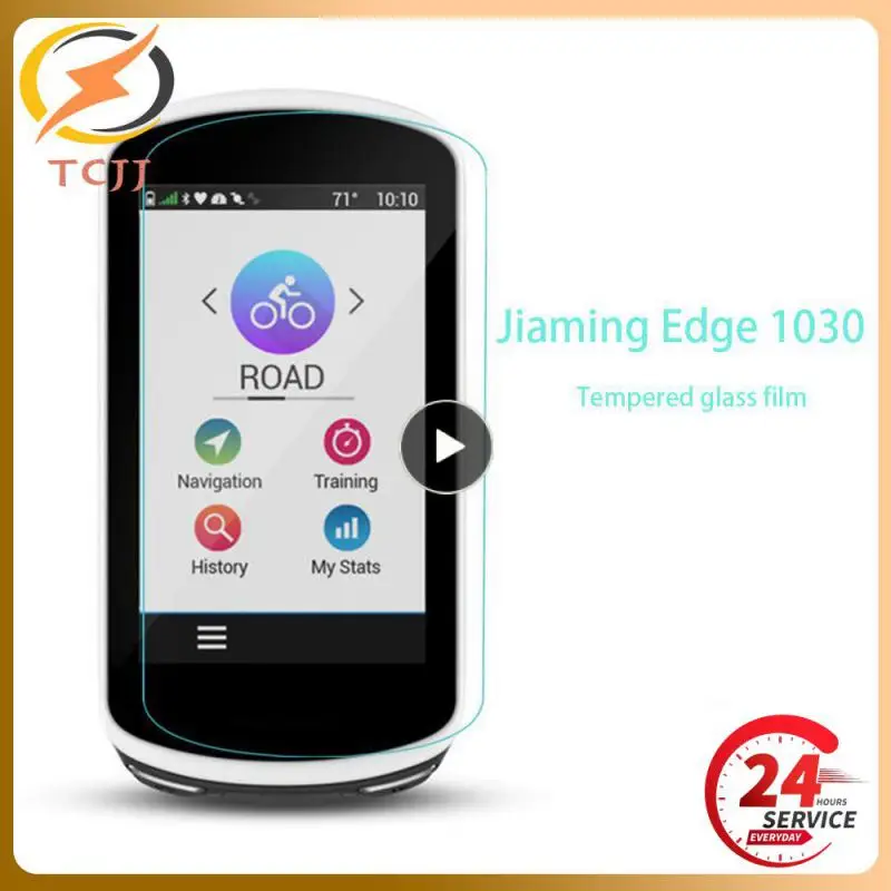 Per Garmin Edge 1030 / Edge 1030 Plus () Proteggi Schermo In Vetro Temperato E () Custodia Protettiva Morbida In Tpu