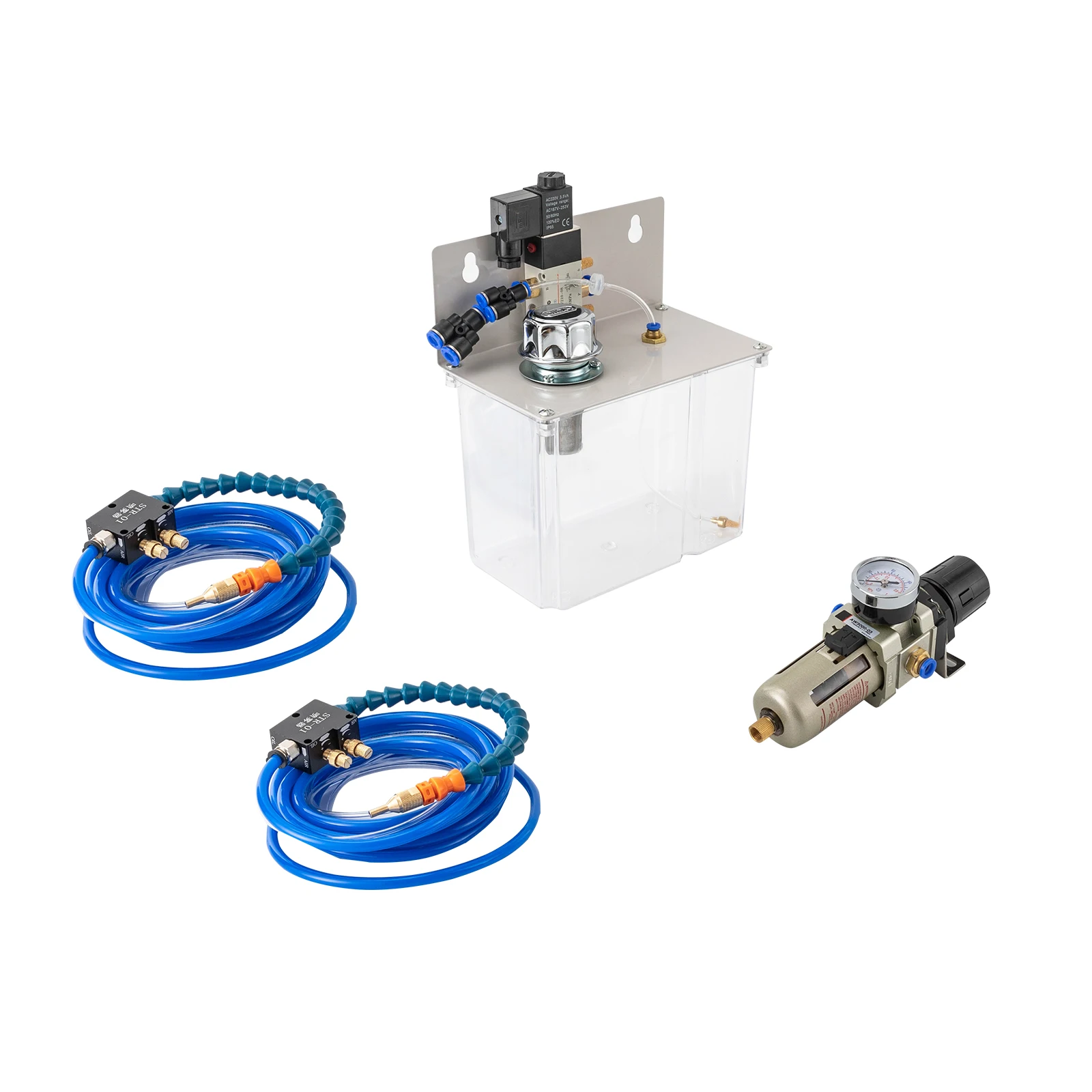 3L Spray Cooler Coolant Pump Oil Mist Sprayer Lubrication Spray System Mist Machine for CNC Lathe Milling Drill Grind Machine