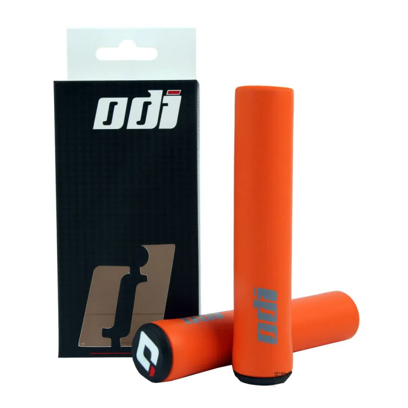 Ultralight Silicone Anti-Slip Bike Grips with End Plugs