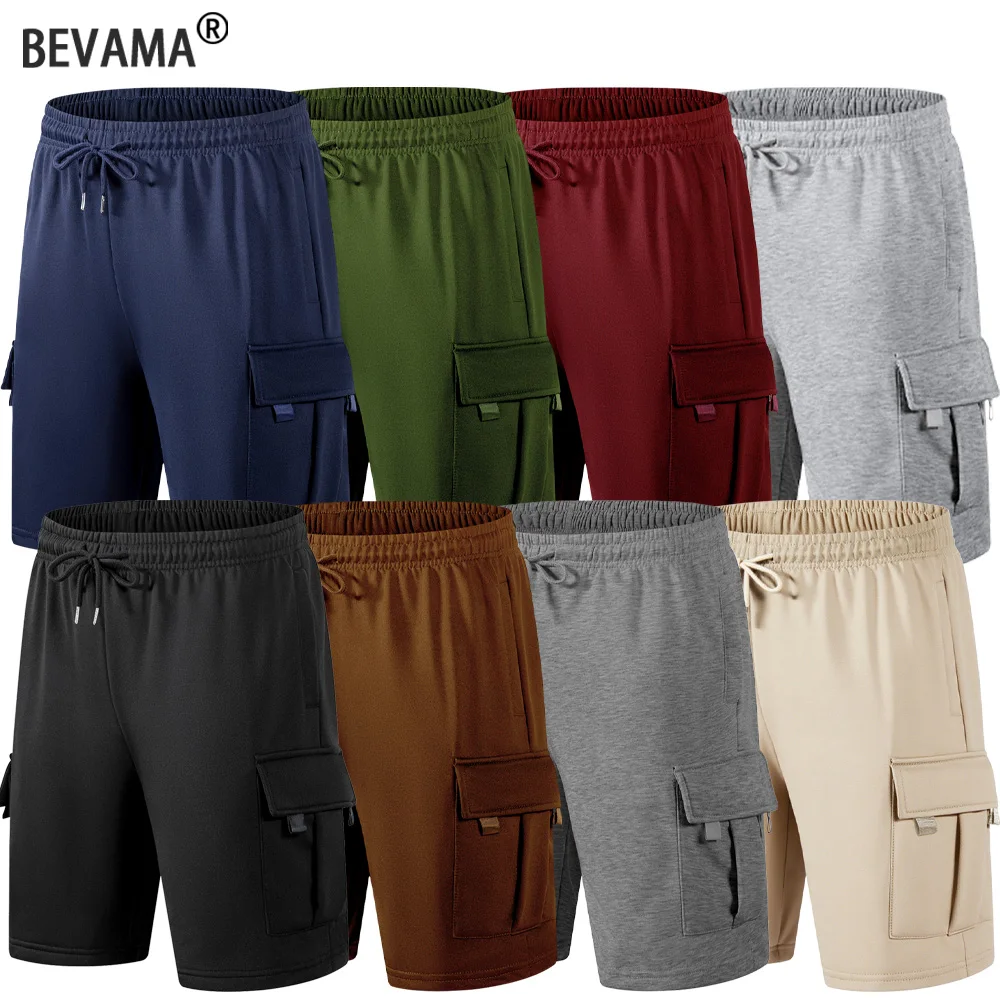 Sommer männer Casual Shorts Lose Bequeme Multi-Tasche Cargo-Shorts Outdoor Sport Jogging Fünf-punkt Hosen Männer Kleidung