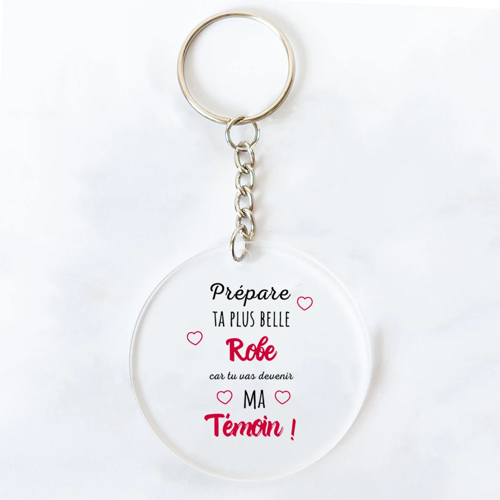 Set Richiesta Testimone Di Nozze: Biglietto 'Vuoi Essere La Mia Testimone?' Con Portachiavi Cuore Quarzo Rosa, Fiori Secchi E Fiocco - Regalo Emozionale - 2