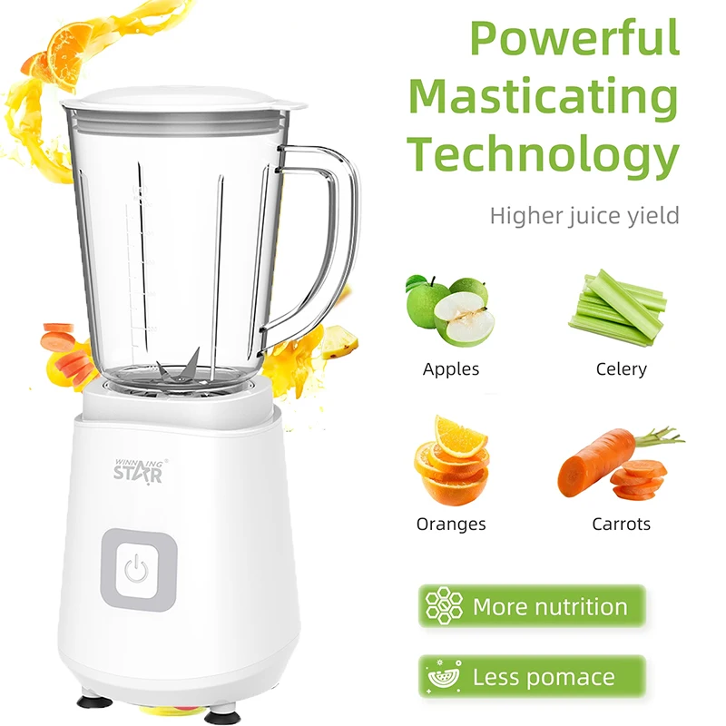 Portable Juicer Blender 600ML Fruit Juicer Machine Multifunction Juice Maker Food Processor for Shakes Smoothis Blender Mixer 2