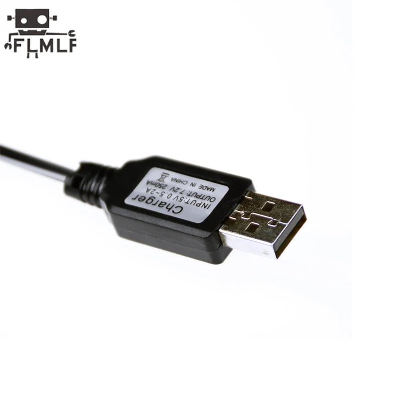 Chargeur de batterie Ni-MH pour voiture RC 1/5, branchement sur batterie et indicateur de charge