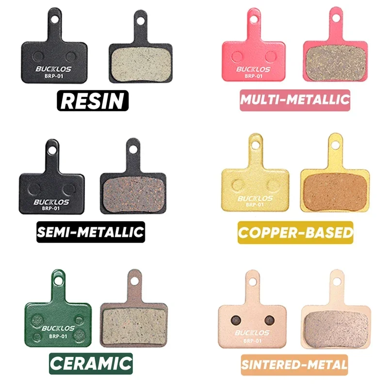 Bicycle Hydraulic Disc Brake Pad Semi-Metal Ceramic MTB Bike Brake Pads for SHIM
