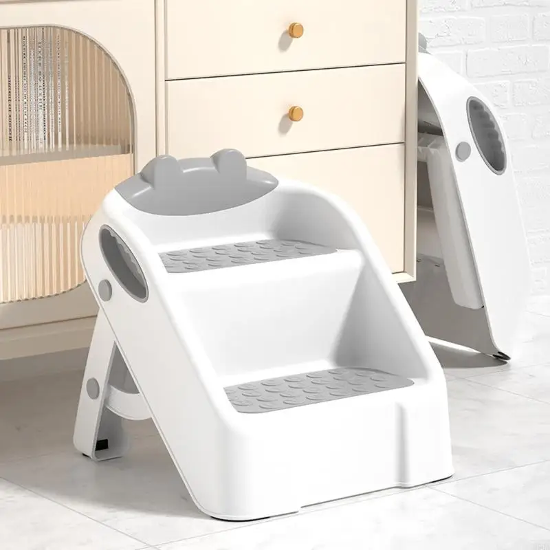 090A 2 Step Stool for Bathroom and Toilet Potty Training Kids Step Stool Baby Ladder Helper Toddler Stepping