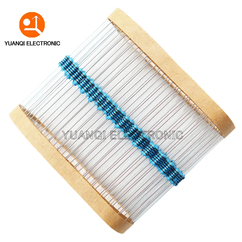 Metal Film Resistor 100PCS/LOT 1/4W 1% 0.25W 0.1 0.15 1.5 12 33 47 68 100 150 240 560 1K 3.3K 8.2K 10K 100K 680K 1M 10M 22M ohms