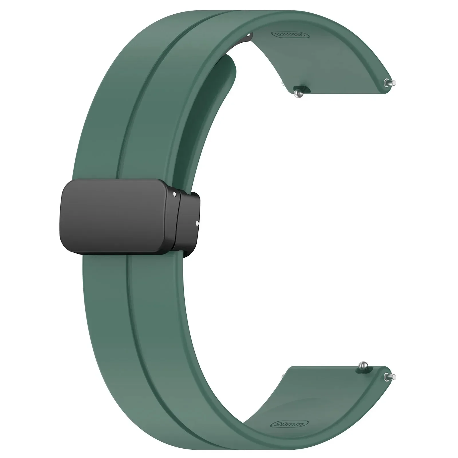 Versatile Silicone Strap with Magnetic Buckle (Multiple Sizes Available)