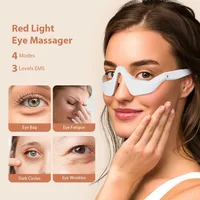 Red Light Eye Massager Micro-Current Anti-Aging Eye Care Machine Smooth Fine Line Beauty Care EMS Eye Relax Eye Bag Removal 4