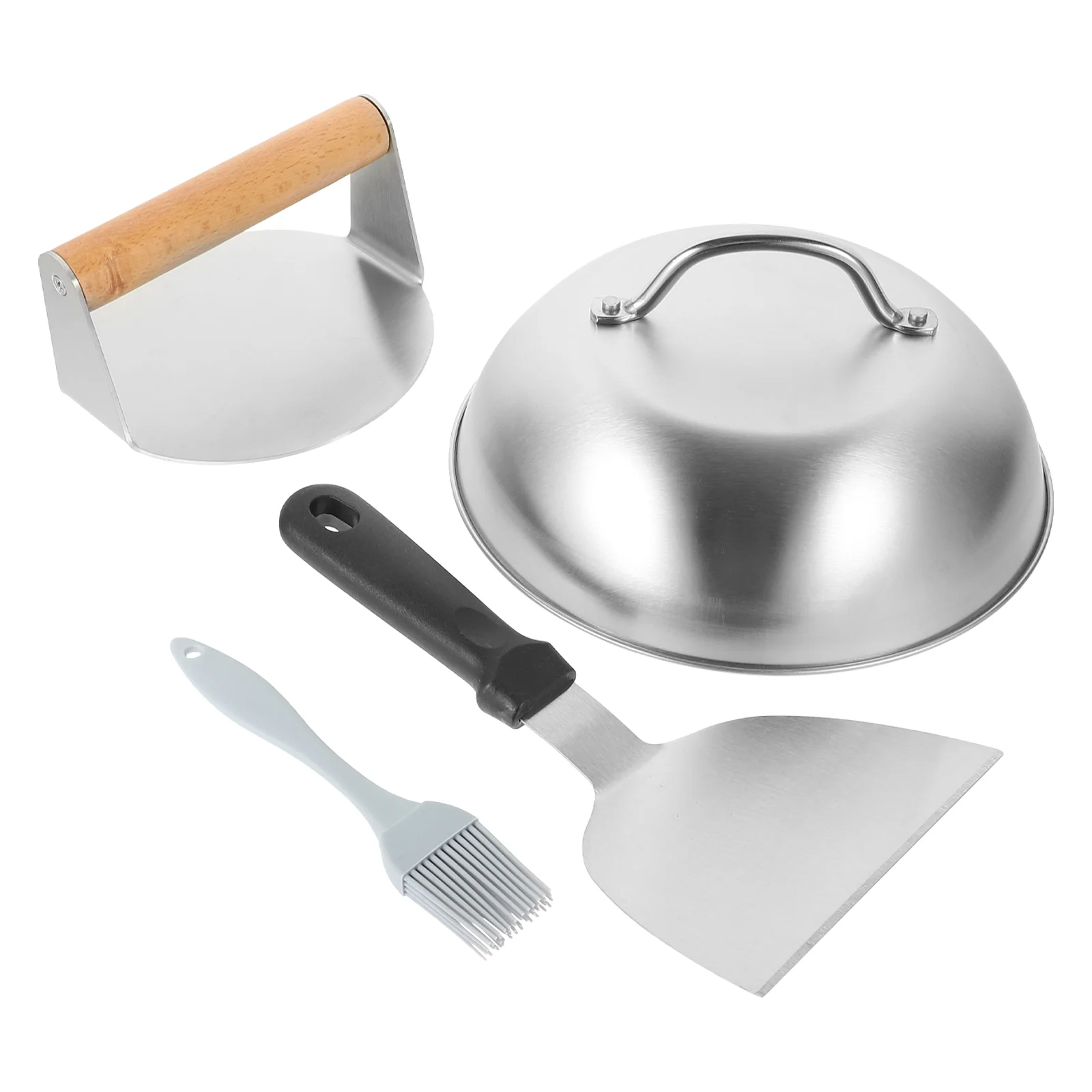 

Hamburger Meat Press Set Metal Burgers Patty Making Tool Stainless Steel