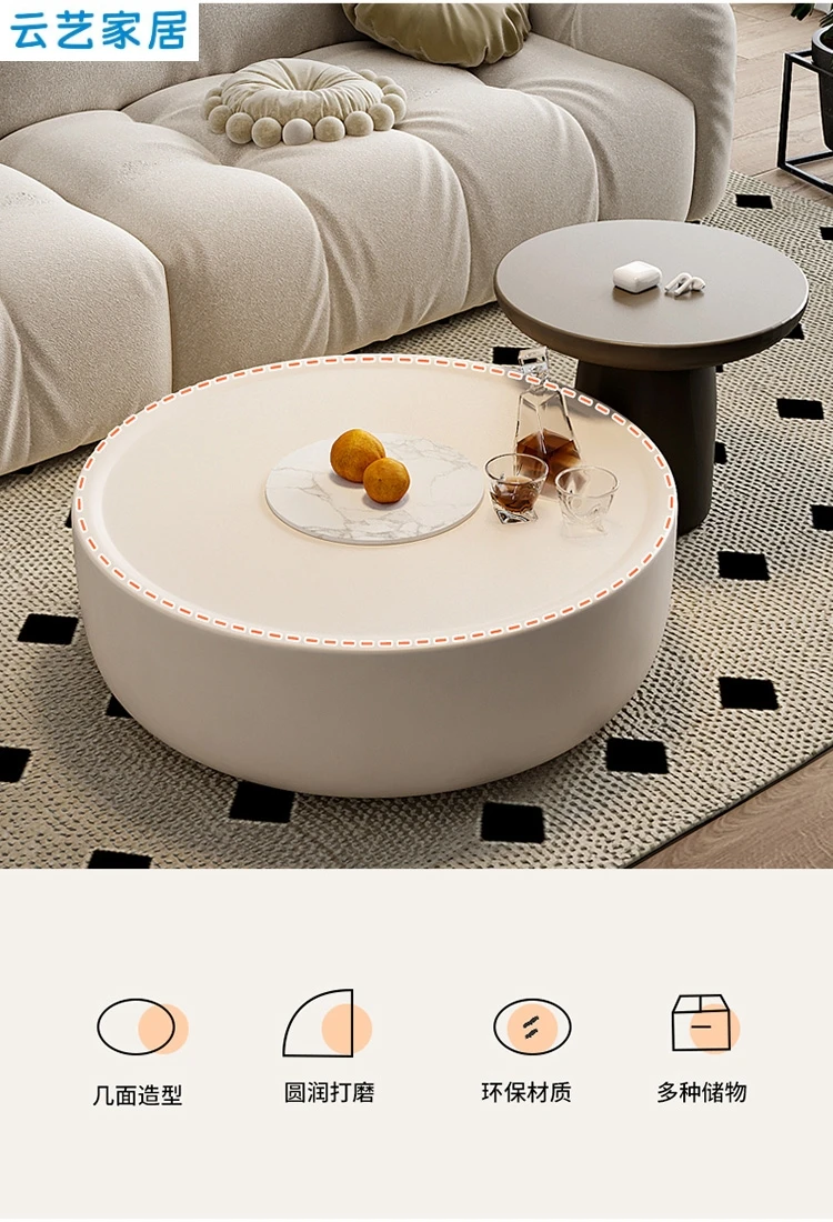 Luxury Italian Coffee Table Writing Computer Simple Cheap Coffee Table Minimalist Standing Italian Wood Couchtisch Furniture
