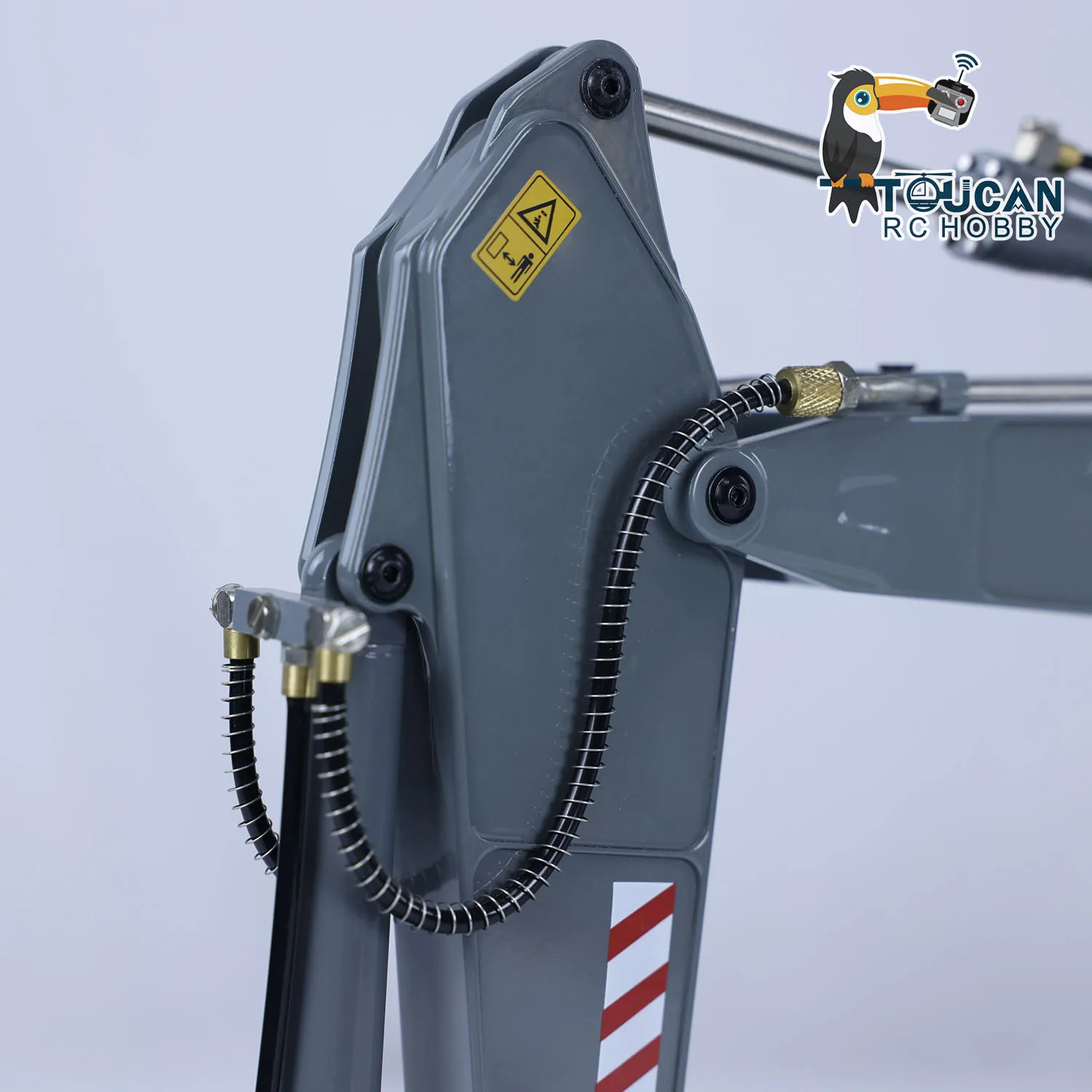 선물용 더블 E 1/14 유압식 RC 굴삭기 EC160E E111 합금 원격 제어 도색 완료 라이트 디거 소년 장난감 TH23138