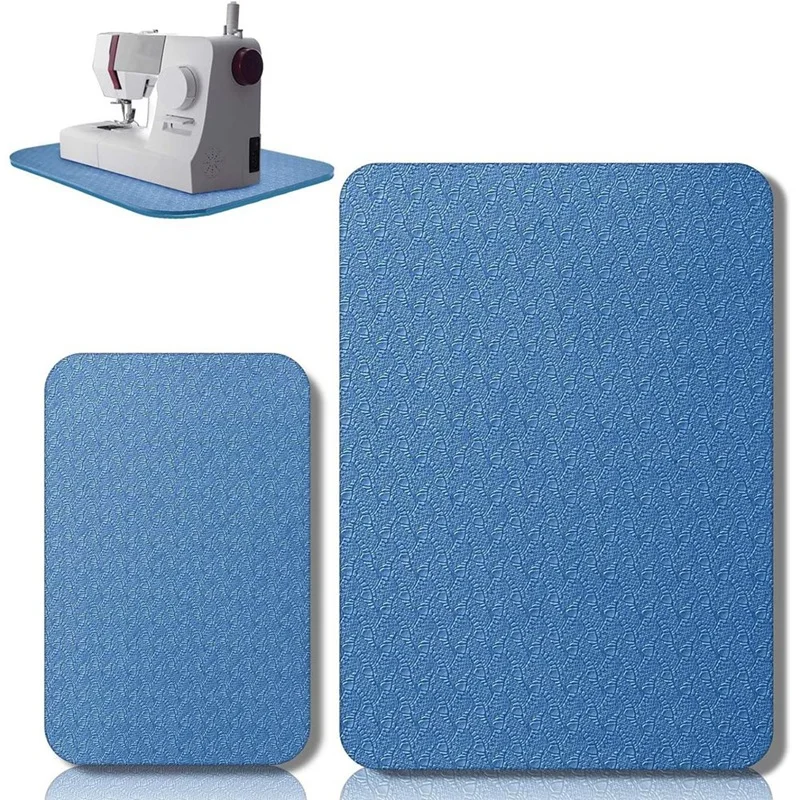 2Pcs Sewing Machine Muffling Mat Pedal Mat Sewing Machine Reduce Vibrations Noise No Slip