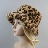 New Fake Rabbit Fur Hats Super Soft Women Winter Hat Cotton Lining Warm Russian Ski Beanies Plush Solid Color Fashion Casual Cap 5