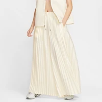 Pantalon plissé à lacets taille mi-haute ample et simple pour femme Nike authentique 2025 HJ0521-133 1