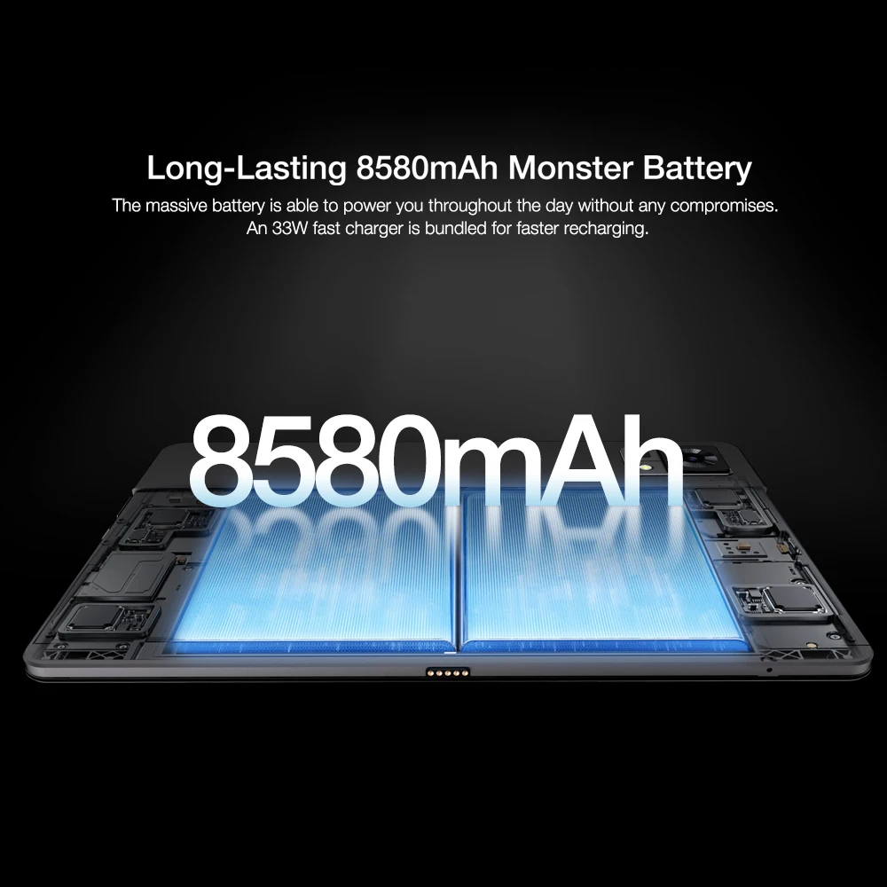 World Premiere DOOGEE T30 Pro Tablet MediaTek Helio G99 11'' 2.5K TÜV Certified 8GB+256GB 8580mAh 20MP Main Camera Android 13 5