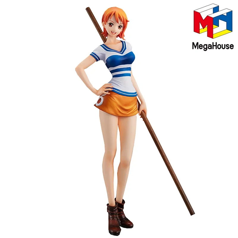 

MegaHouse оригинальный слитный Нами портрет пиратов воспроизведение паморигинальная модель персонажа аниме коллекция украшений Рождественский подарок
