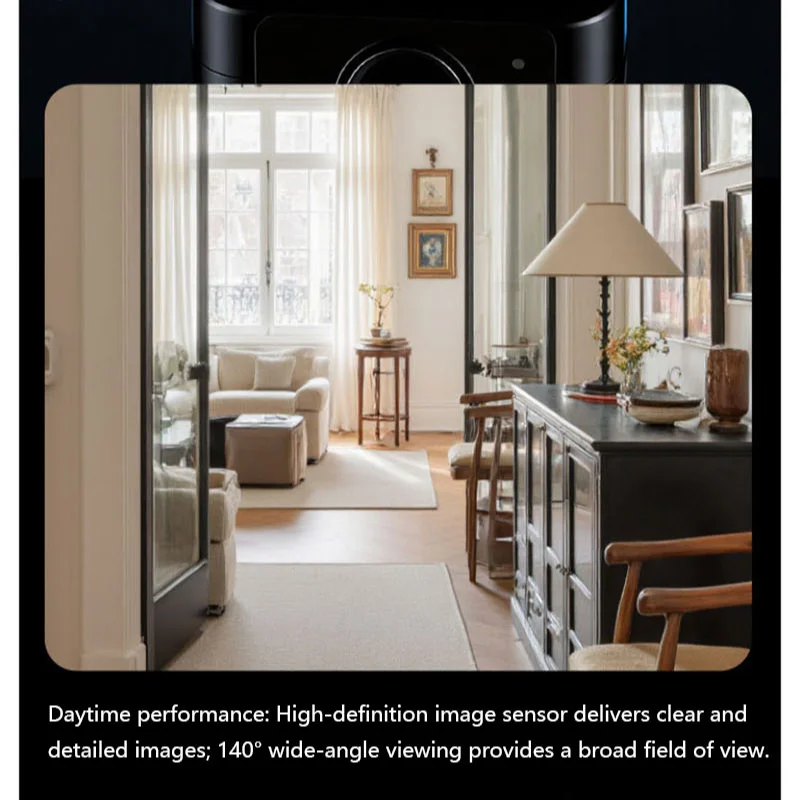 2026 Video Recorder Camera WiFi Connection Remote Intelligent Monitoring 140 degree HD Night Vision Camera Only for Security 5