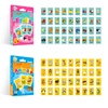 36pcs Children Cognition Cards Animal Color Fruits Double Side Flashcards Montessori Baby Kids Early Educational Toys Gifts 1
