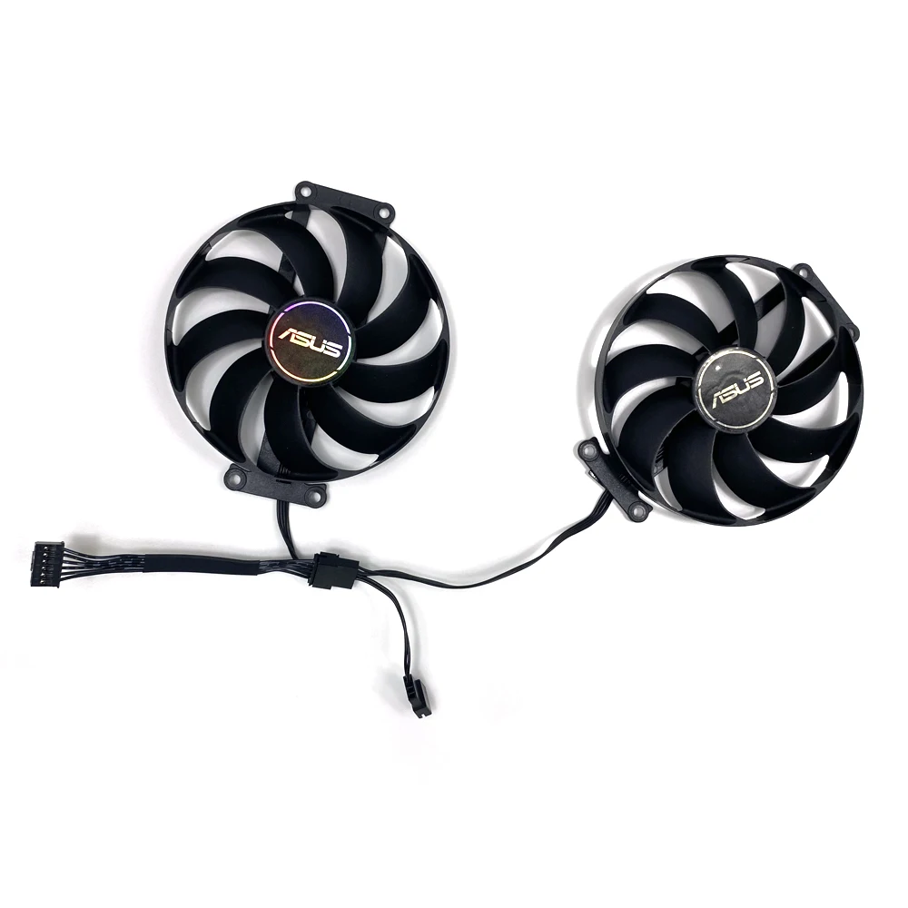 Rtx 3060 Gpu Ventilador para Asus Dual-rtx306012g Rtx3070 Rtx3060ti Ventiladores de Refrigeração Placa Gráfica Ventilador Mais Frio Peças 90 mm 6pin Cf9010u12s - Imagem 5