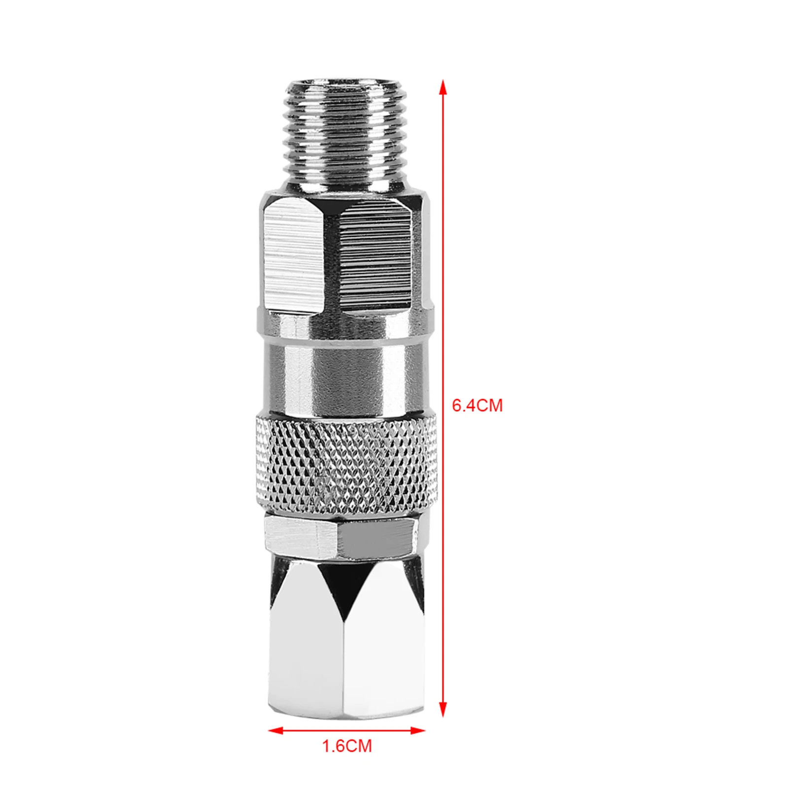 Sprayer Joint 1/4-Inch Stainless Steel Airless High Pressure Spray Gun Hose Swivel Joint For Paint Sprayers Sprayer Swivel