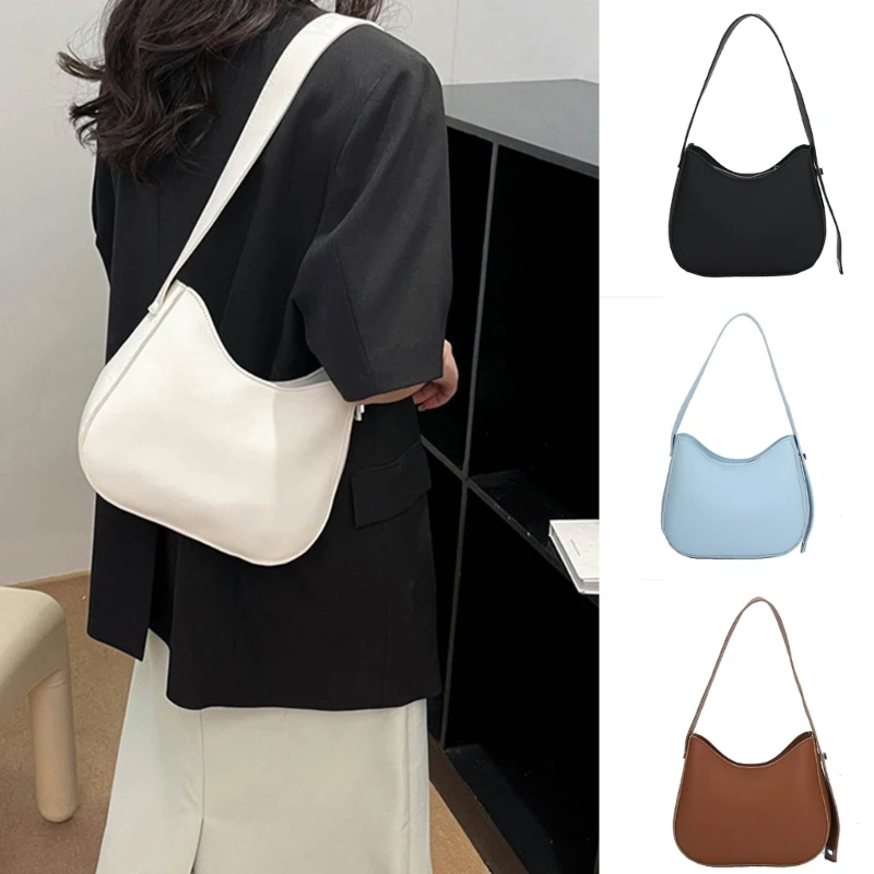 

Современная сумка через плечо Сумка подмышками Элегантная и функциональная сумка через плечо улучшит ваш образ с помощью этого