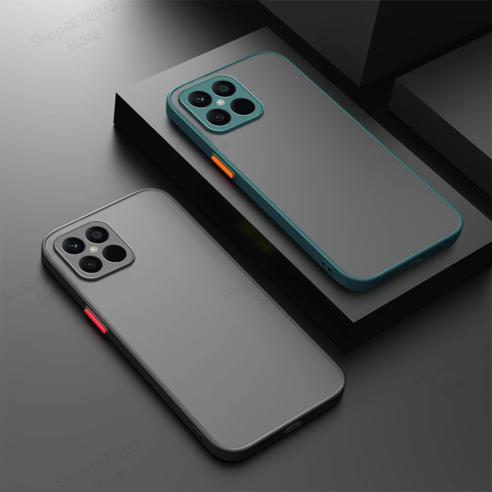 Shockproof Matte Armor Case with Lens Cover