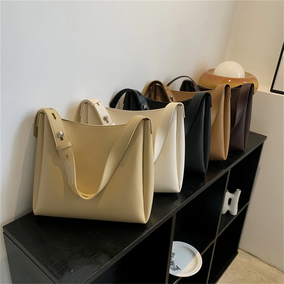 Handbag Women's 2022 Fashion Large Capacity Shoulder Bag Versatile Simple  Mother And Child Bag Two Piece Set Tote Bag Large Bag - Top-handle Bags -  AliExpress