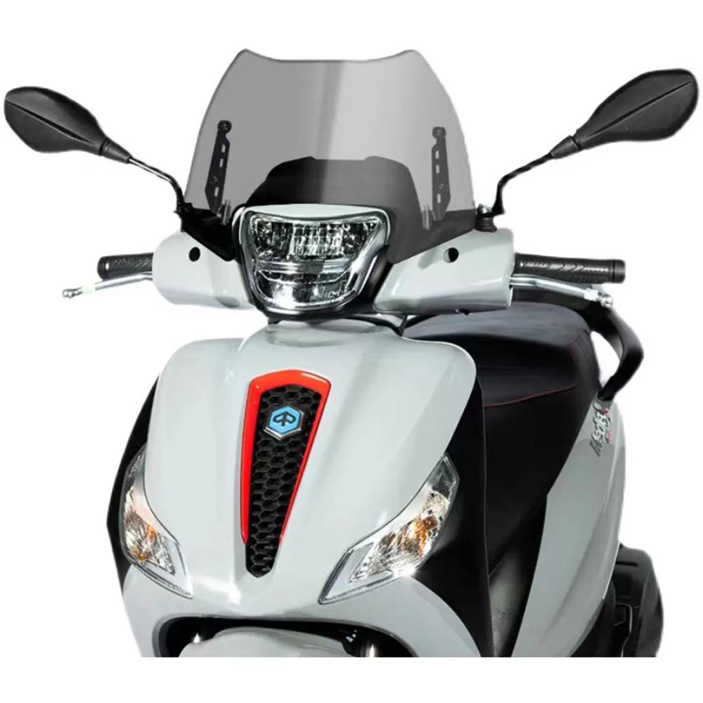 Motorcycle Hand Guards For Piaggio MP3 300 400 500 - Titanium Wind Protection