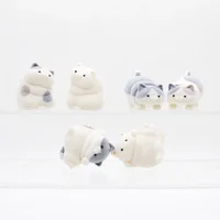 Lord Cat Vinyl Face Blind Box Toy Flocked Cat Gashapon Toy Decoration DIY Accessories for Kids Gifts