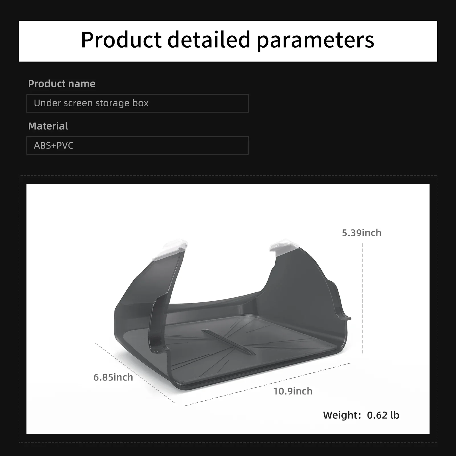 For Tesla Model Y Juniper 2025 And Model 3 Highland 2024-2025 Hidden Storage Box