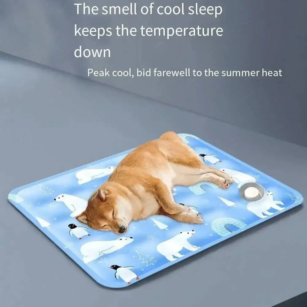 Cooling Pet Mat Self-cooling Ice Gel Bed For Dogs And Cats_voghion.com